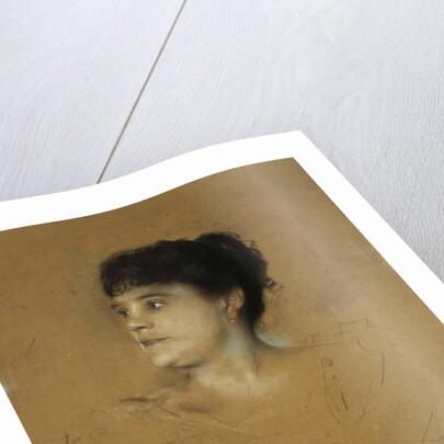 Portrait of Marcella Sembrich, 1891 by Franz Seraph von Lenbach