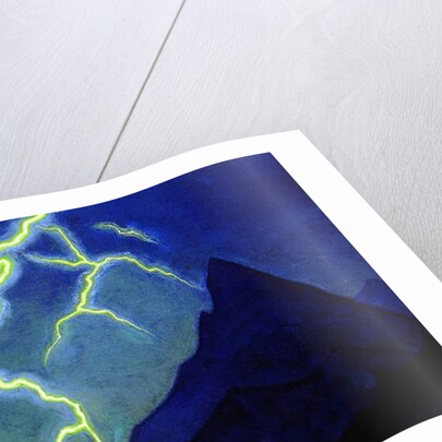 Call of the Heaven, Lightning, c.1935-36 by Nicholas Roerich