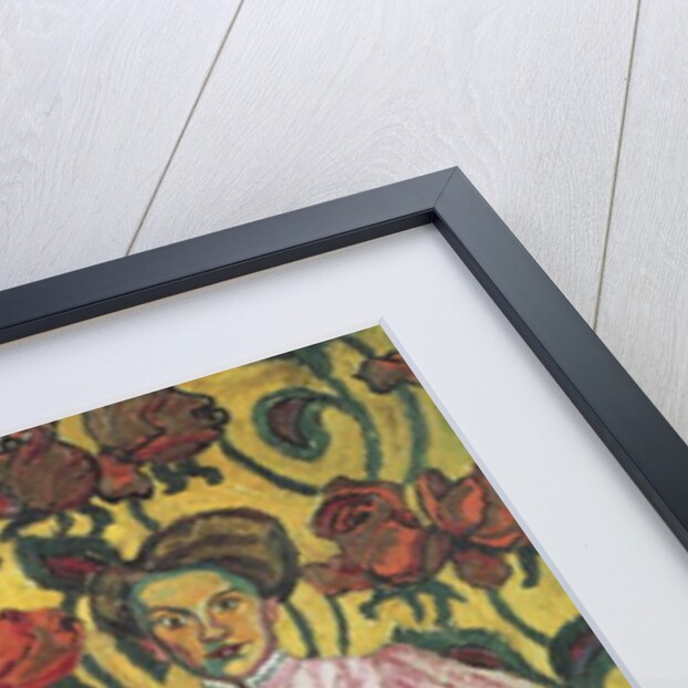 Portrait of Varvara Petrovna Vinogradova, 1909 by Ilya Ivanovich Mashkov