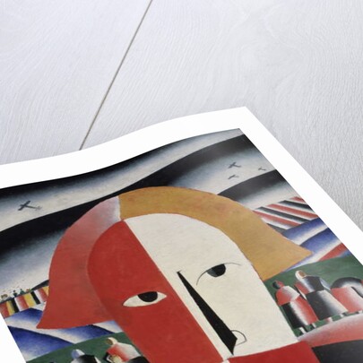 Head of a Peasant, c.1930 by Kazimir Severinovich Malevich