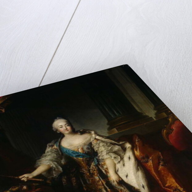 Portrait of Empress Elizabeth, 1758 by Louis M. Tocque
