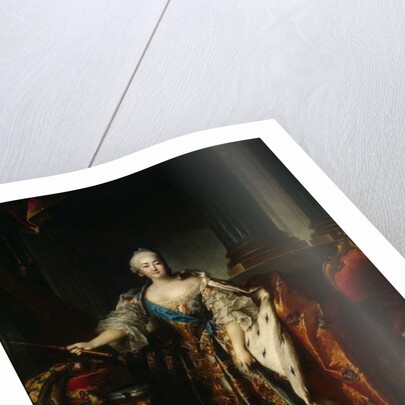 Portrait of Empress Elizabeth, 1758 by Louis M. Tocque