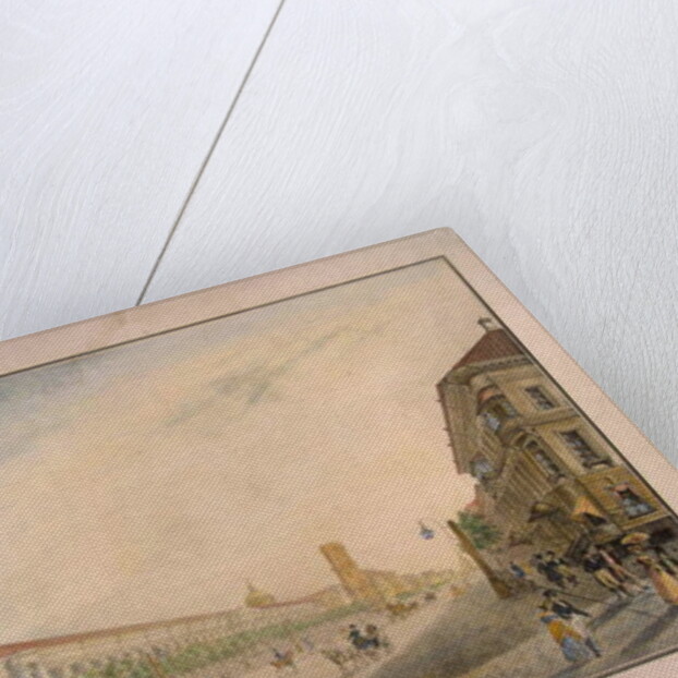 View of Nevsky Prospekt, near the Gostiny Dvor, St. Petersburg, 1823 by Karl Pavlovich Beggrov