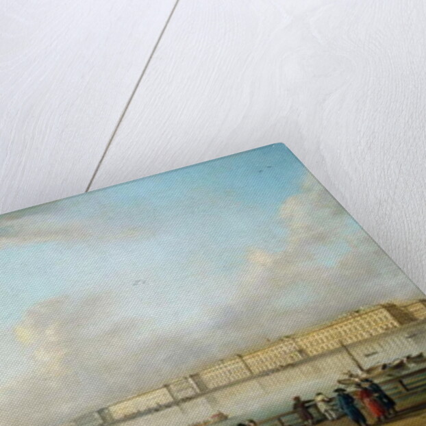 View of the Winter Palace from Vasilyevsky Island, 1796 by Johann Georg Mayr