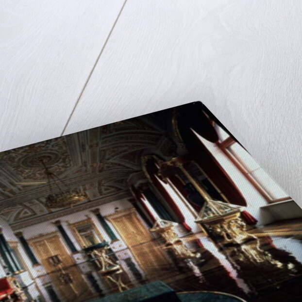 The Malachite Room, Winter Palace by Anonymous