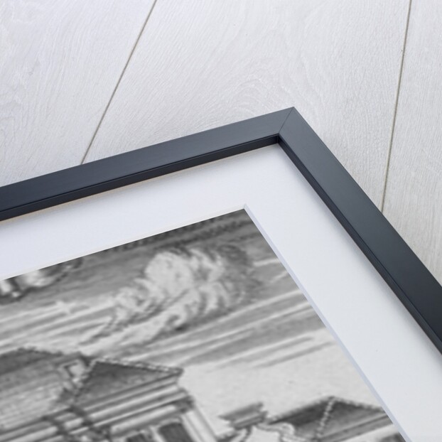 St. Petersburg. View of the Winter Palace of Peter I, 1716 by Alexei Fyodorovich Zubov