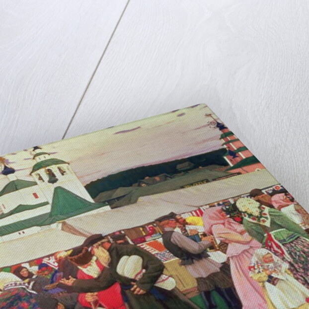 The Fair, 1906 by Boris Mikhailovich Kustodiev