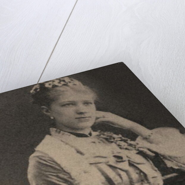 Polina Karpakova, the first Odette-Odile, c.1875 by Russian Photographer