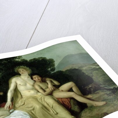 Apollo with Hyacinthus and Cyparissus Singing and Playing, 1831-34 by Aleksandr Andreevich Ivanov