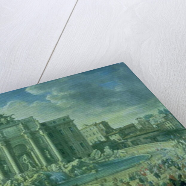 The Trevi Fountain in Rome, 1753-56 by Giovanni Paolo Pannini or Panini