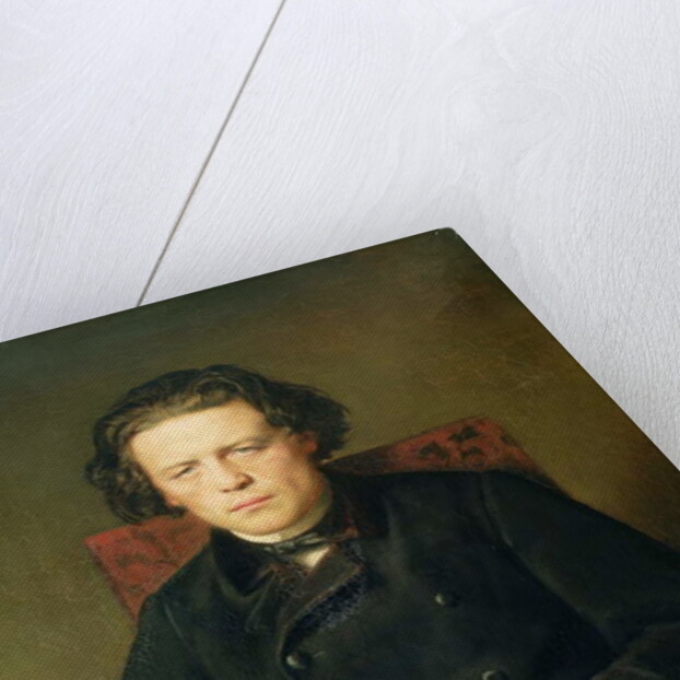 Portrait of Anton Rubinstein 1870 by Vasili Grigorevich Perov