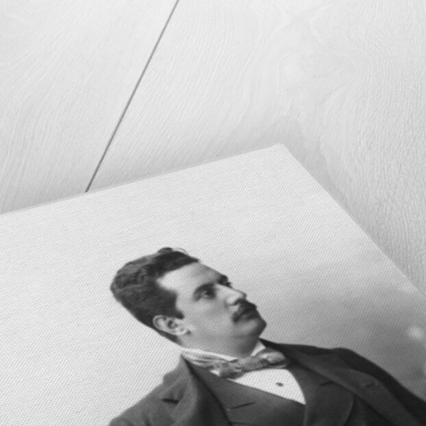 Portrait of Giacomo Puccini, c.1900 by Italian Photographer