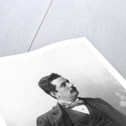 Portrait of Giacomo Puccini, c.1900 by Italian Photographer