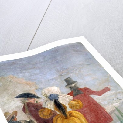 The Walk, c.1791 by Giandomenico (1727-1804) Tiepolo