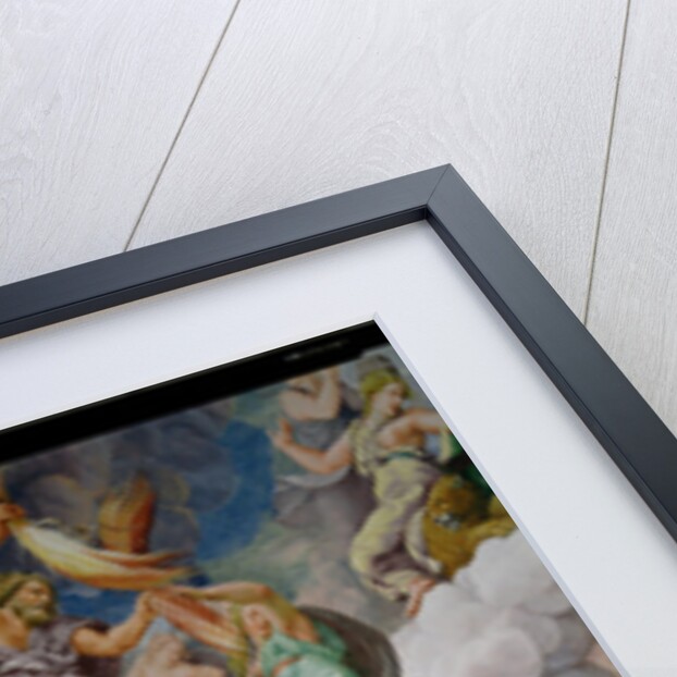 Olympus and Zeus Destroying the Rebellious Giants by Giulio Romano