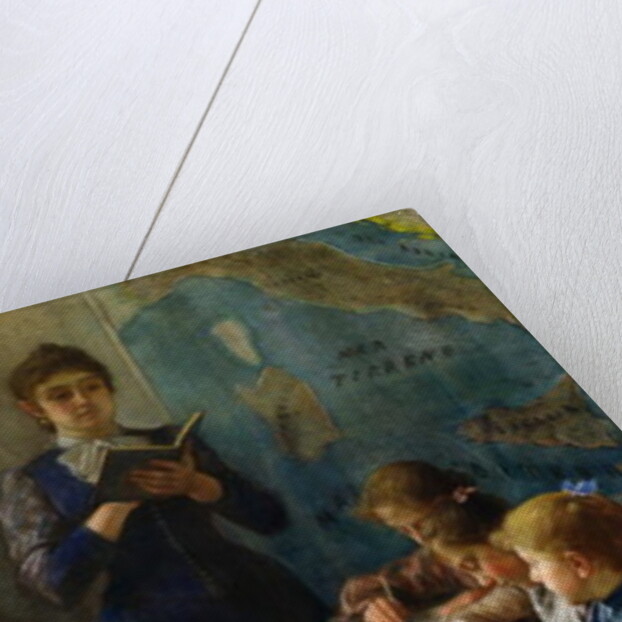 The Dictation Lesson, 1891 by Demetrio Cosola