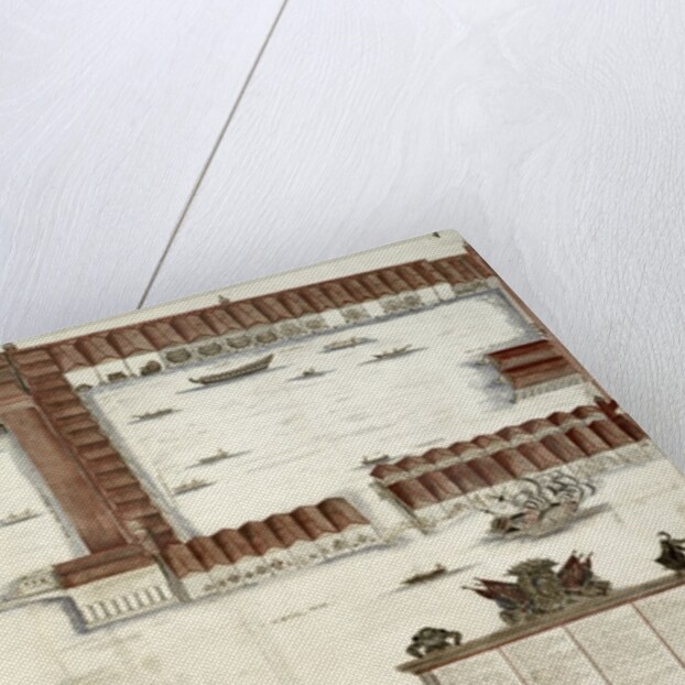Plan of the Arsenale, Venice by Antonio Natale