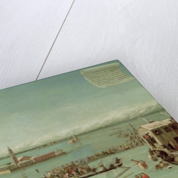 The Frozen Lagoon by Francesco (school of) Battaglioli