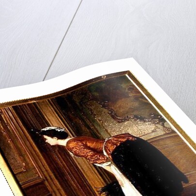 The Curious Maid by Wilhelm Amberg