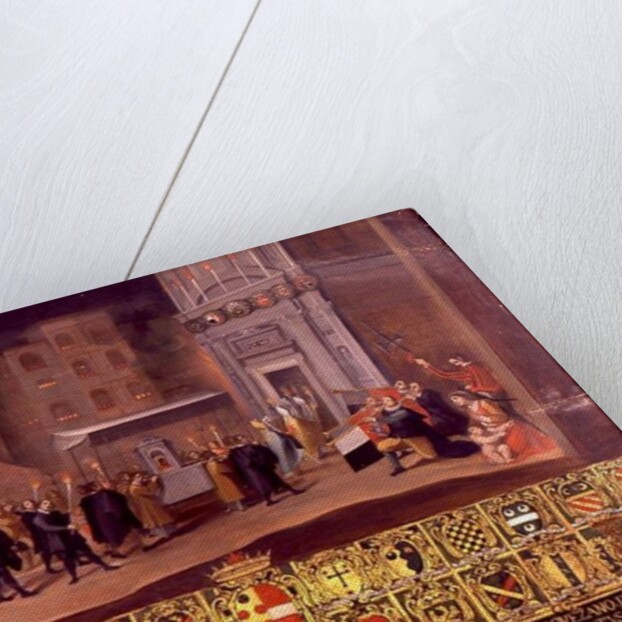 The Translation of the Remains of the Madonna of Provenzano, 1610 by Italian School