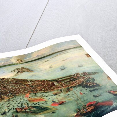 Bird's Eye View of Venice by Joseph the younger Heintz