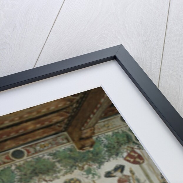 Detail of The Nine Worthies and the Nine Worthy Women, 1418-30 by Giacomo Jaquerio