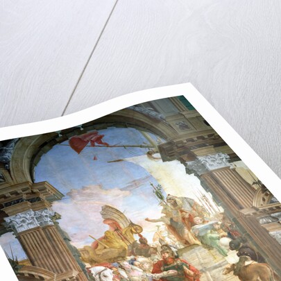 The Meeting of Anthony and Cleopatra 1747-50 by Giovanni Battista Tiepolo