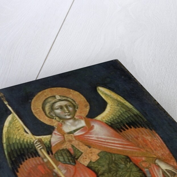 Warrior angel, 1348-54 by Ridolfo di Arpo Guariento