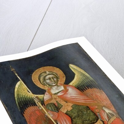 Warrior angel, 1348-54 by Ridolfo di Arpo Guariento