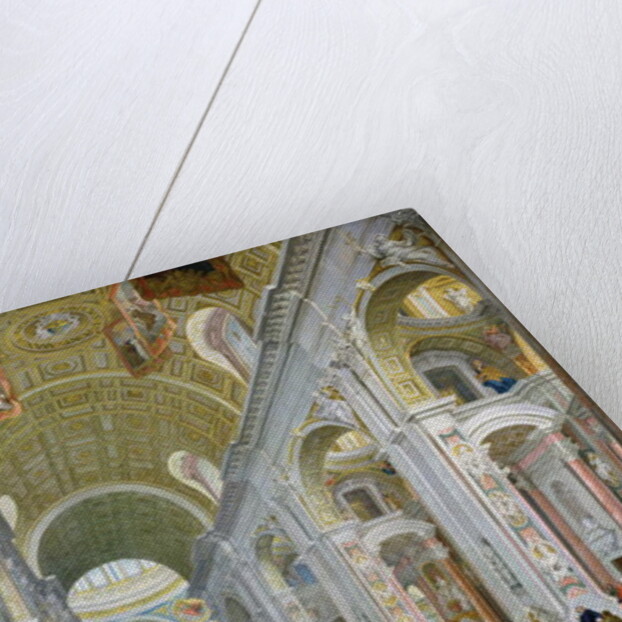 Interior of St. Peter's, Rome, c.1754 by Giovanni Paolo Pannini or Panini