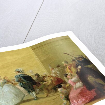 The Masked Ball by Giuseppe Bernardino Bison