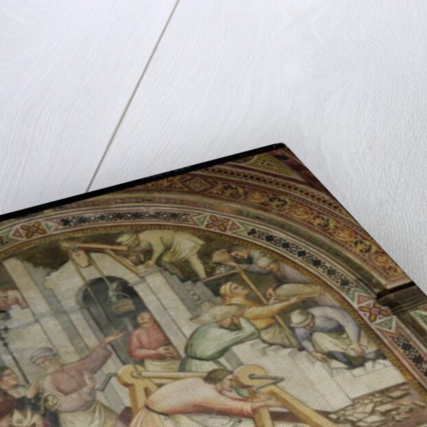 The History of Pope Alexander III: Construction of the Town of Alessandria, 1407 by Aretino Luca Spinello or Spinelli