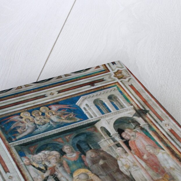 The Death of St. Martin by Simone Martini