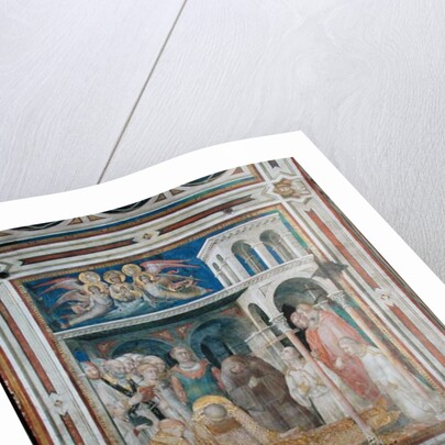 The Death of St. Martin by Simone Martini