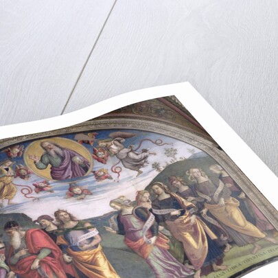 The Eternal Father in Glory with Prophets and Sibyls by Pietro Perugino
