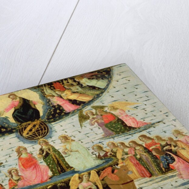 Triumph of Eternity, inspired by 'Triumphs' by Petrarch by Jacopo del Sellaio