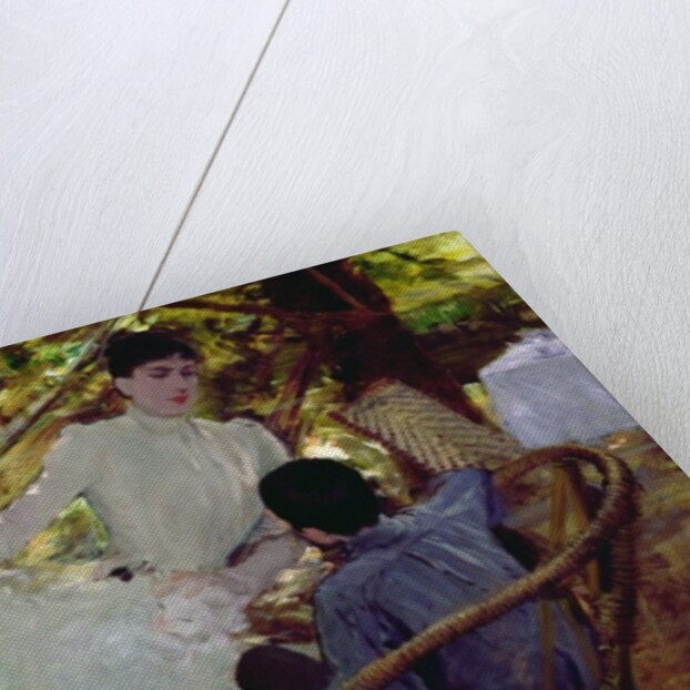 In the Hammock II, 1884 by Giuseppe or Joseph de Nittis