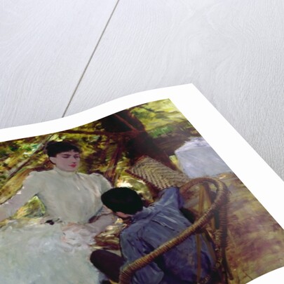 In the Hammock II, 1884 by Giuseppe or Joseph de Nittis