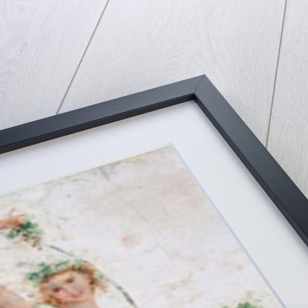 Young Dancer with a Cornucopia and a Bunch of Grapes by Carlo Bevilacqua