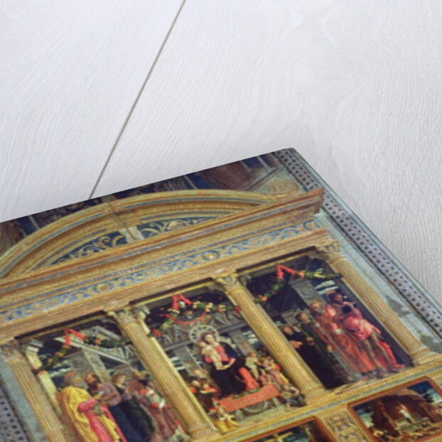 Altarpiece of St. Zeno of Verona, 1456-60 by Andrea Mantegna