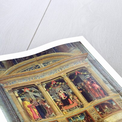 Altarpiece of St. Zeno of Verona, 1456-60 by Andrea Mantegna