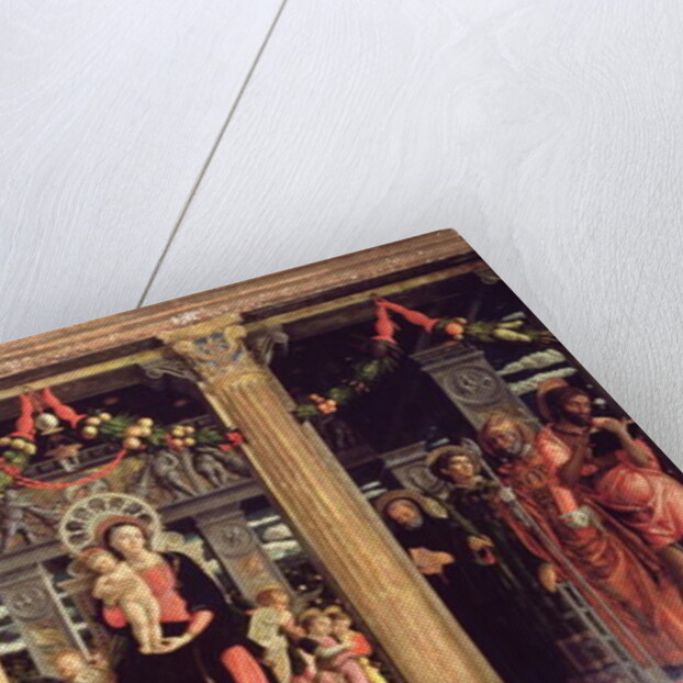 Altarpiece of St. Zeno of Verona, 1456-60 by Andrea Mantegna