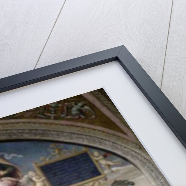 Lunette of Fortune and Temperance by Pietro Perugino