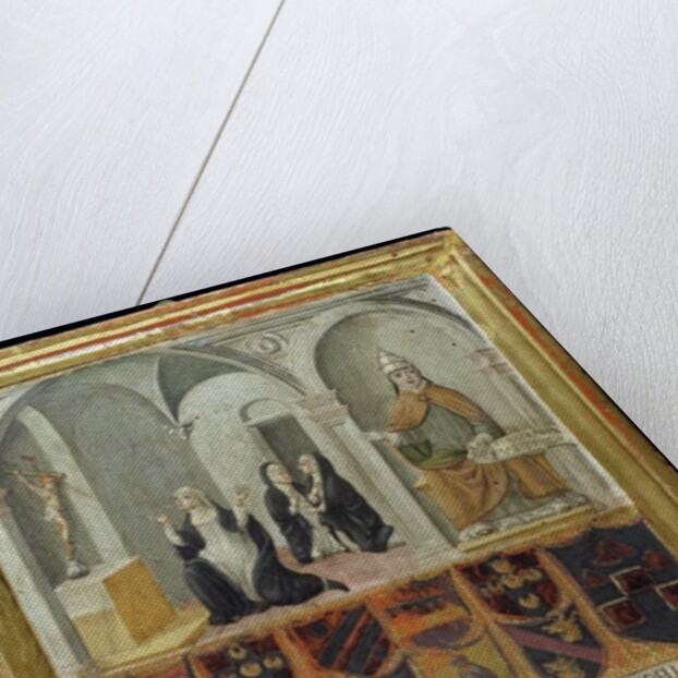 St. Catherine of Siena Receiving the Stigmata, 1498 by Italian School