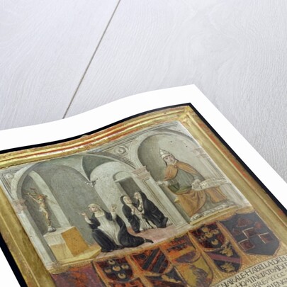 St. Catherine of Siena Receiving the Stigmata, 1498 by Italian School