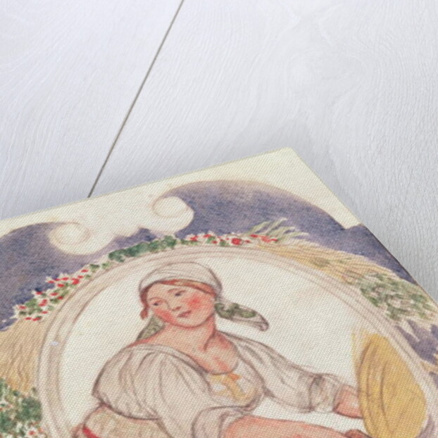 The Reaper, study for the decoration of the Ruzheinaya Square in Petrograd, 1918 by Boris Mikhailovich Kustodiev