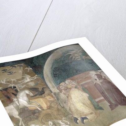 Leaving the Ark, 1356-67 by also Manfredi de Battilori Bartolo di Fredi