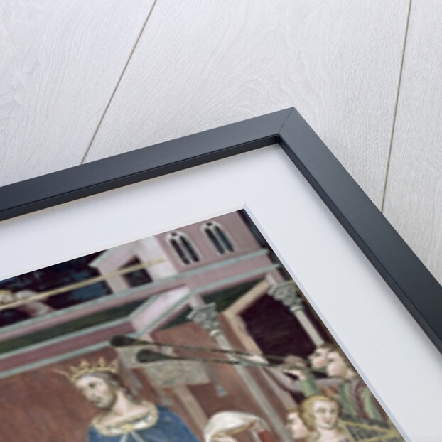 Satan Asking God to Tempt Job, 1356-67 by also Manfredi de Battilori Bartolo di Fredi