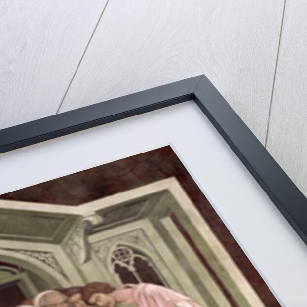 Judas Receiving Payment for his Betrayal, from a series of Scenes of the New Testament by Barna da Siena