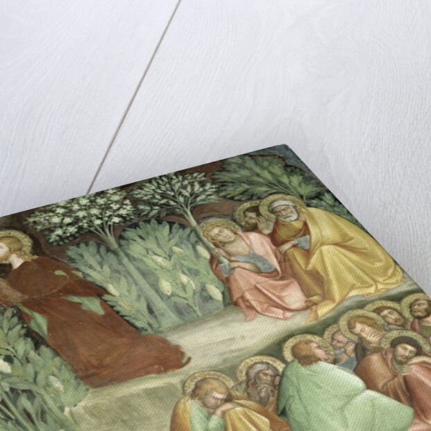 Christ in the Garden of Gethsemane, from a series of Scenes of the New Testament by Barna da Siena